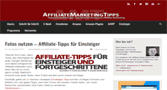 Desktop Screenshot of affiliate-marketing-tipps.de